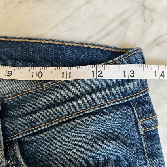 Flying Monkey Platinum skinny ankle distressed embroidered jeans size 26 - Picture 4 of 7